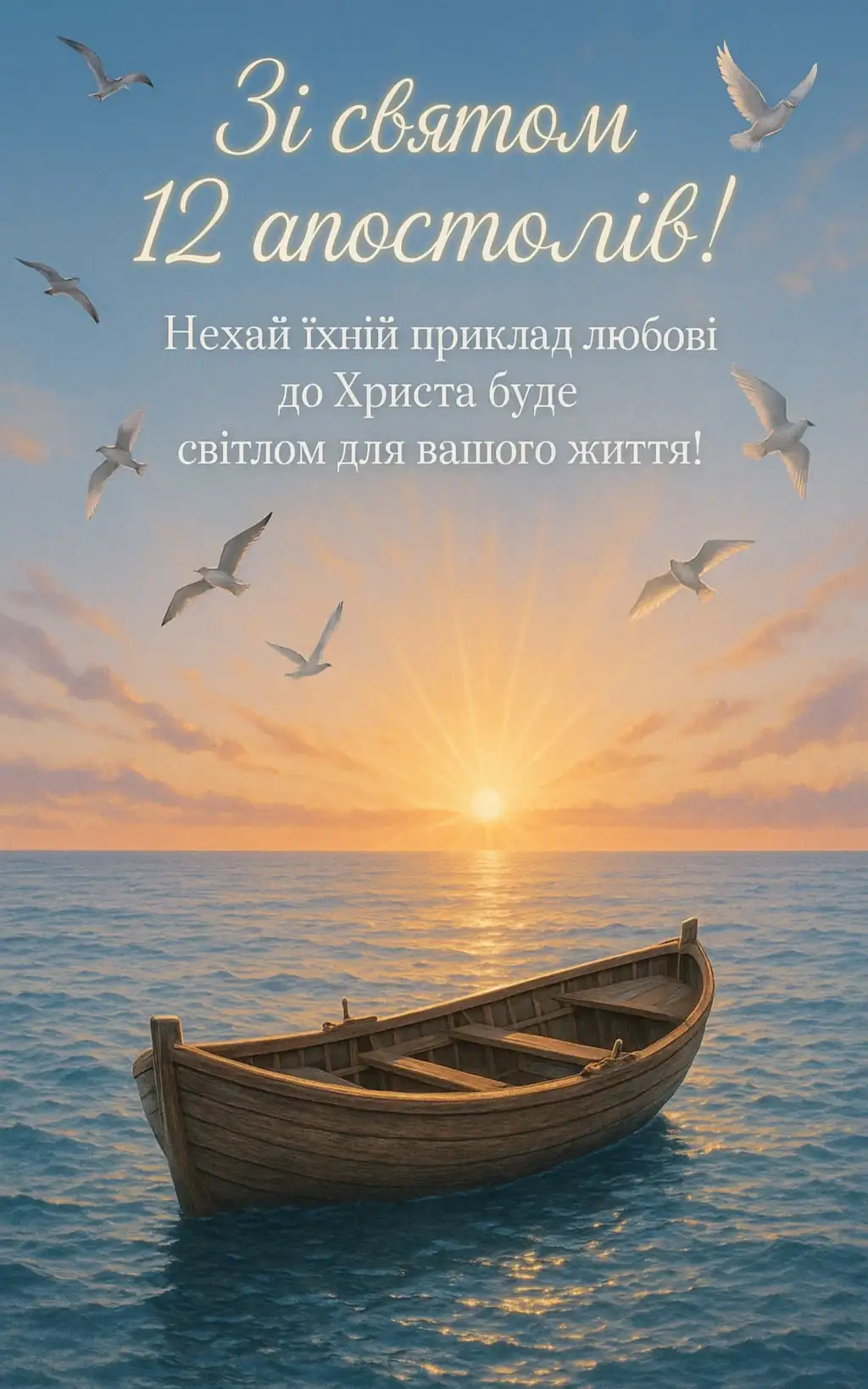 Привітання з собором 12 апостолів