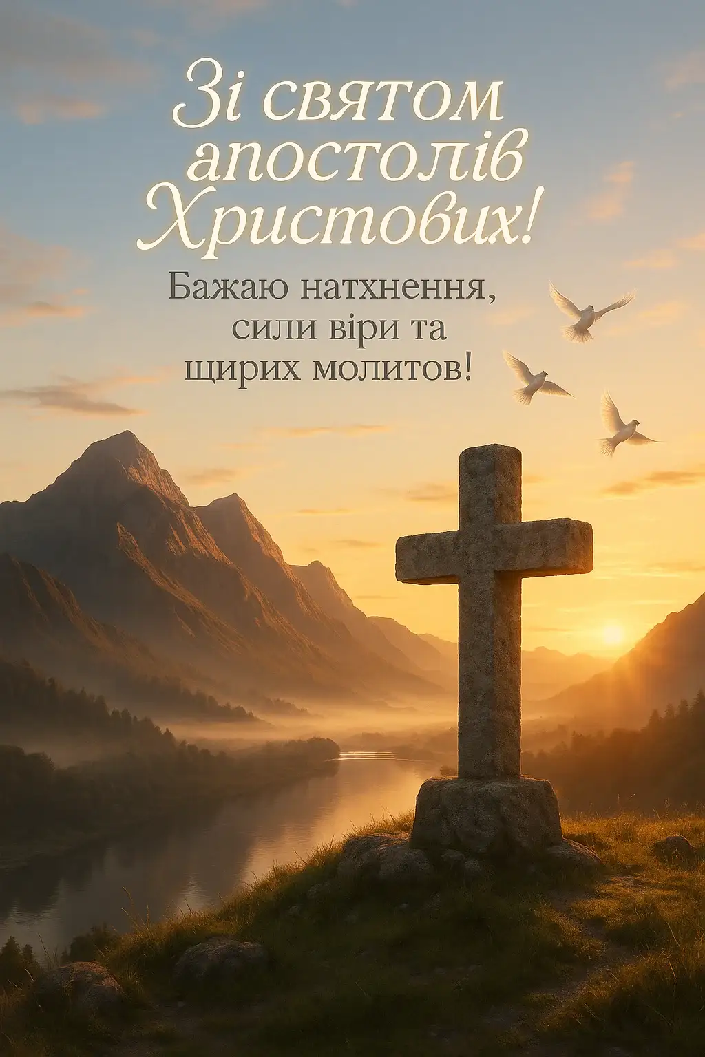 Привітання з собором 12 апостолів
