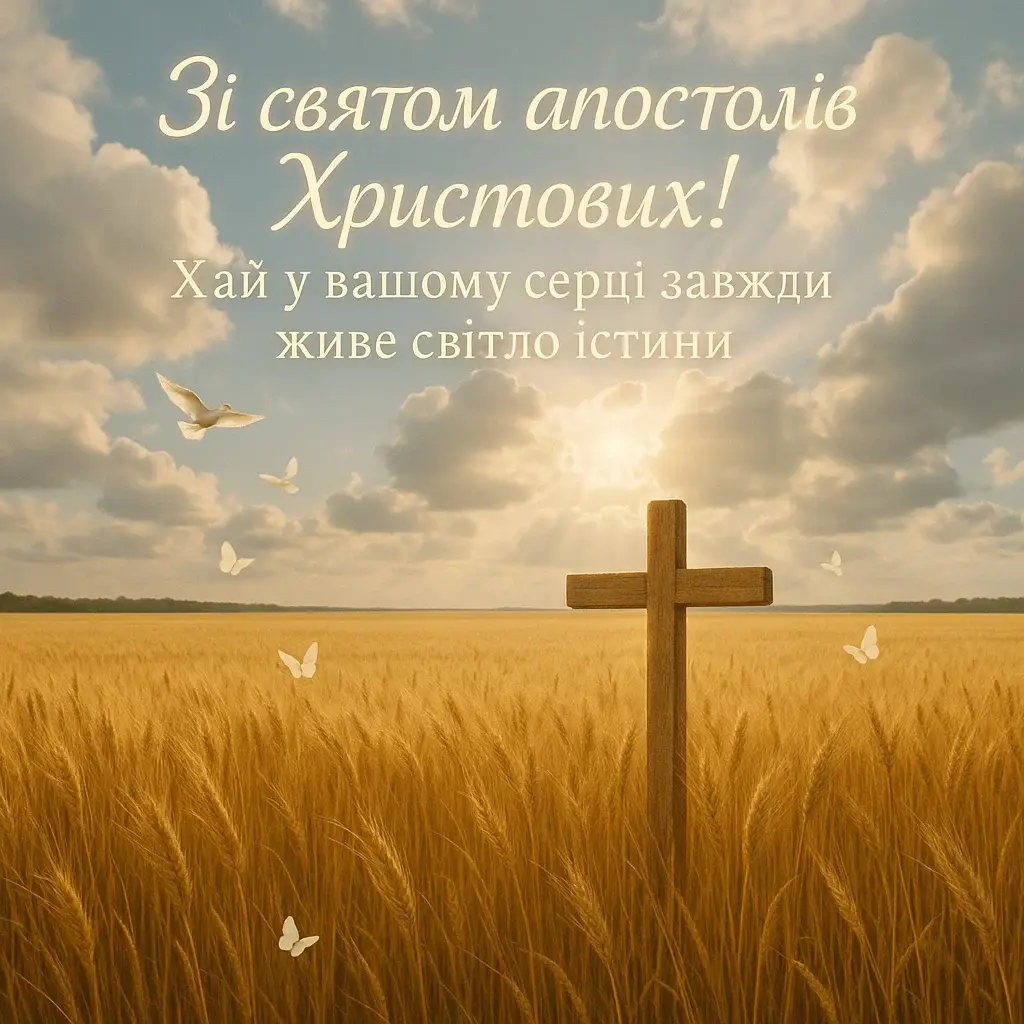 Привітання з собором 12 апостолів