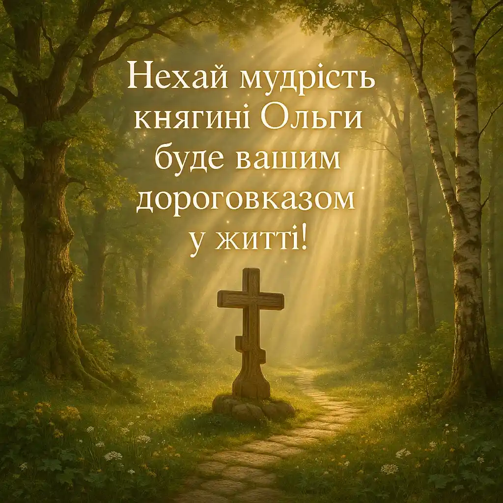 Привітання зі святом Ольги — княгині київської