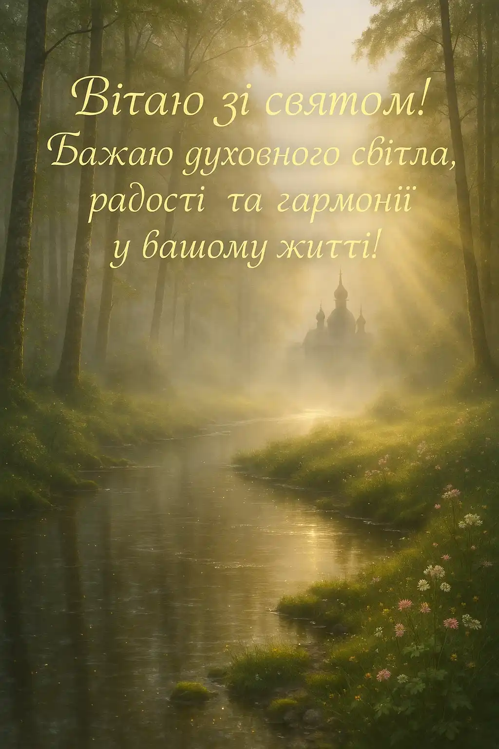 Привітання з днем хрещення Київської Русі