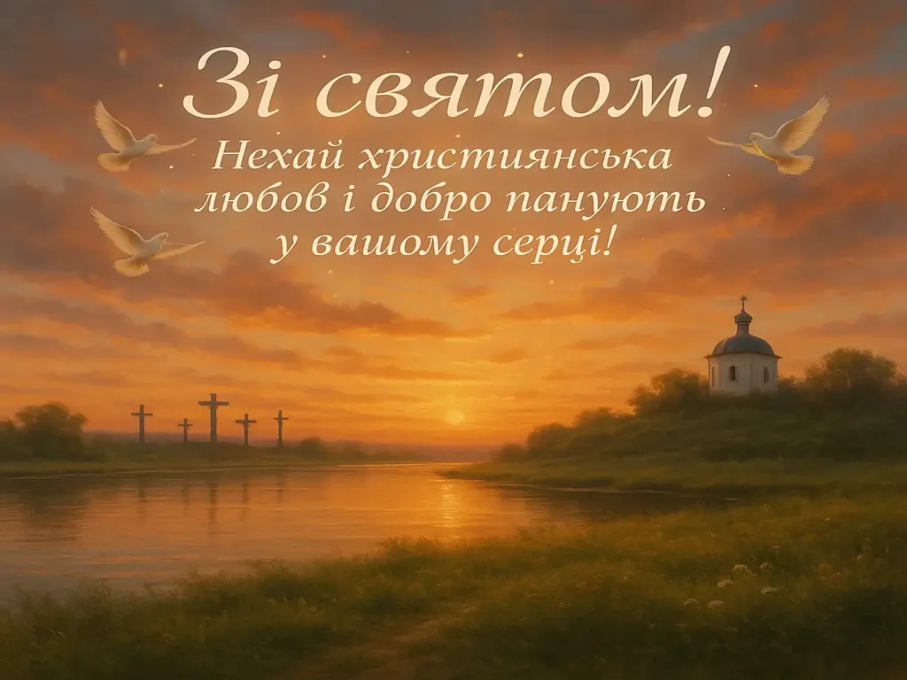Привітання з днем хрещення Київської Русі