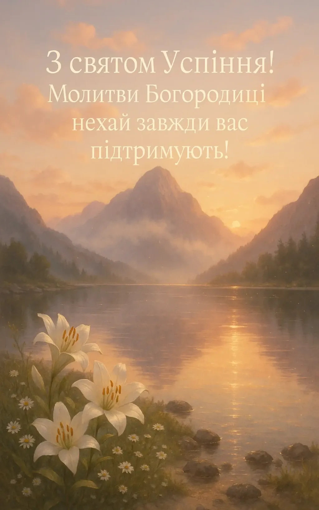 Привітання з Успінням Пресвятої Богородиці