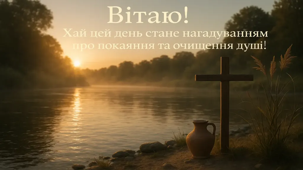 Привітання з усікновенням голови Іоанна Хрестителя
