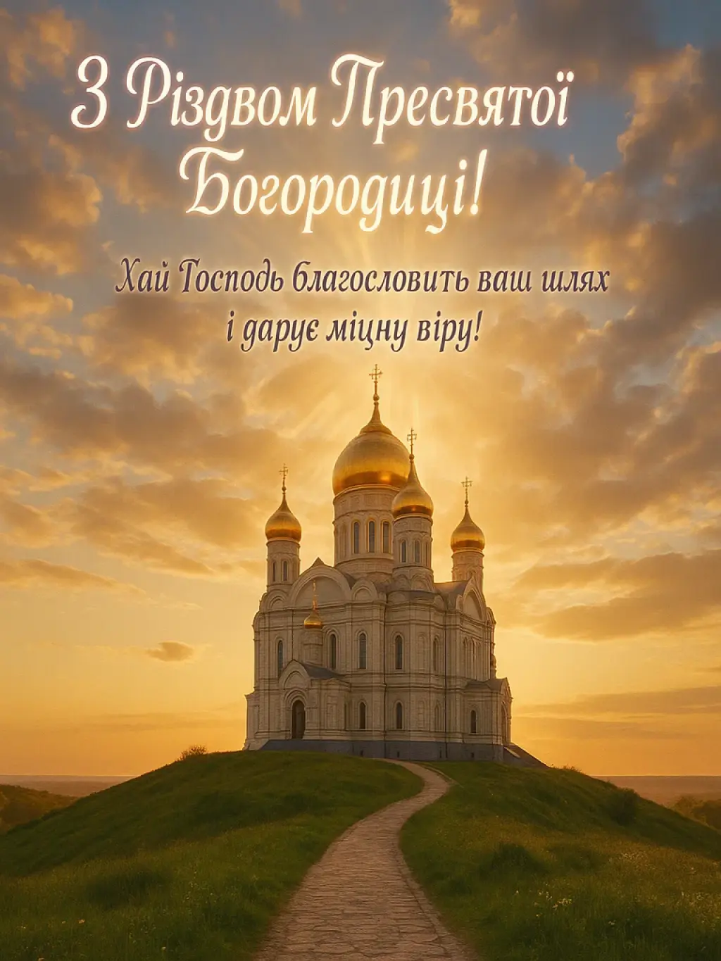 Привітання з Різдвом Пресвятої Богородиці