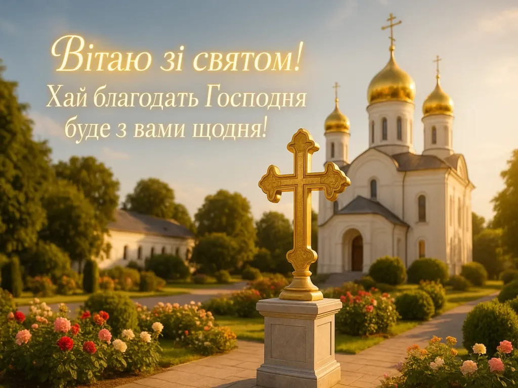 Привітання з Воздвиженням Хреста Господнього