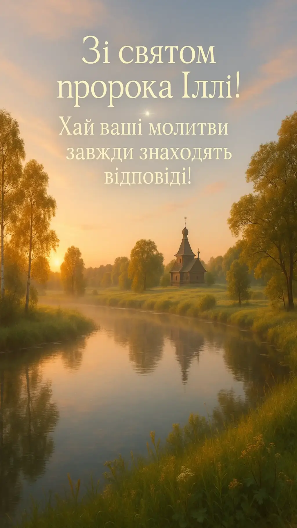 Привітання з днем пророка Іллі