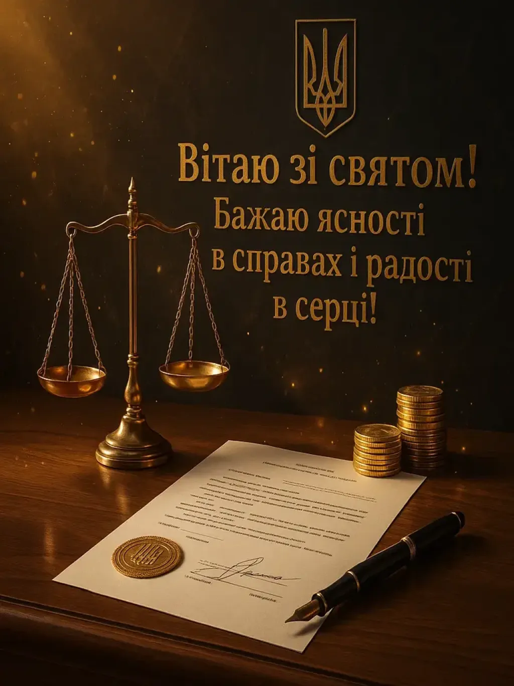 Привітання з днем працівника податкової та митної справи України