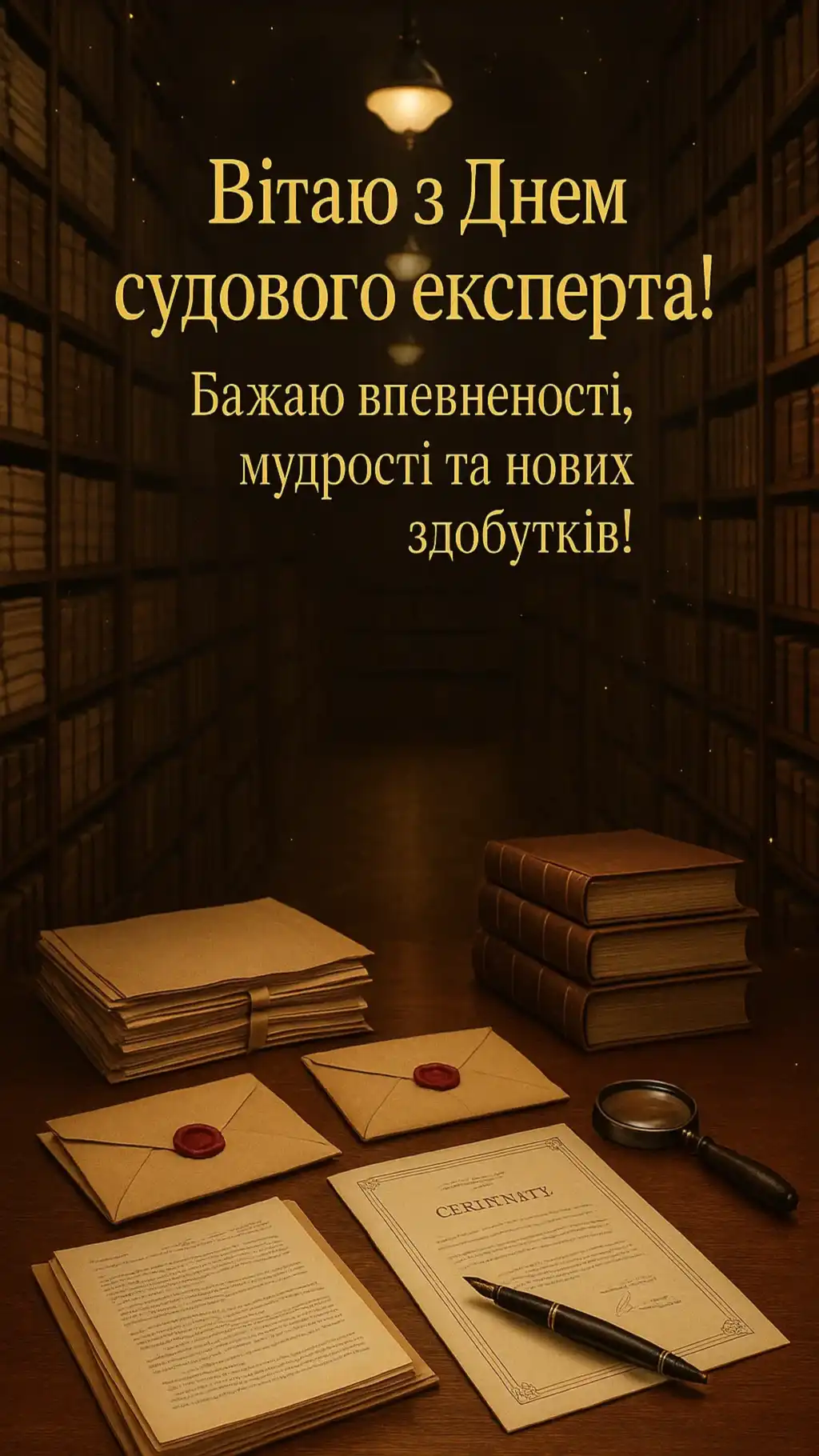 Привітання з днем судового експерта