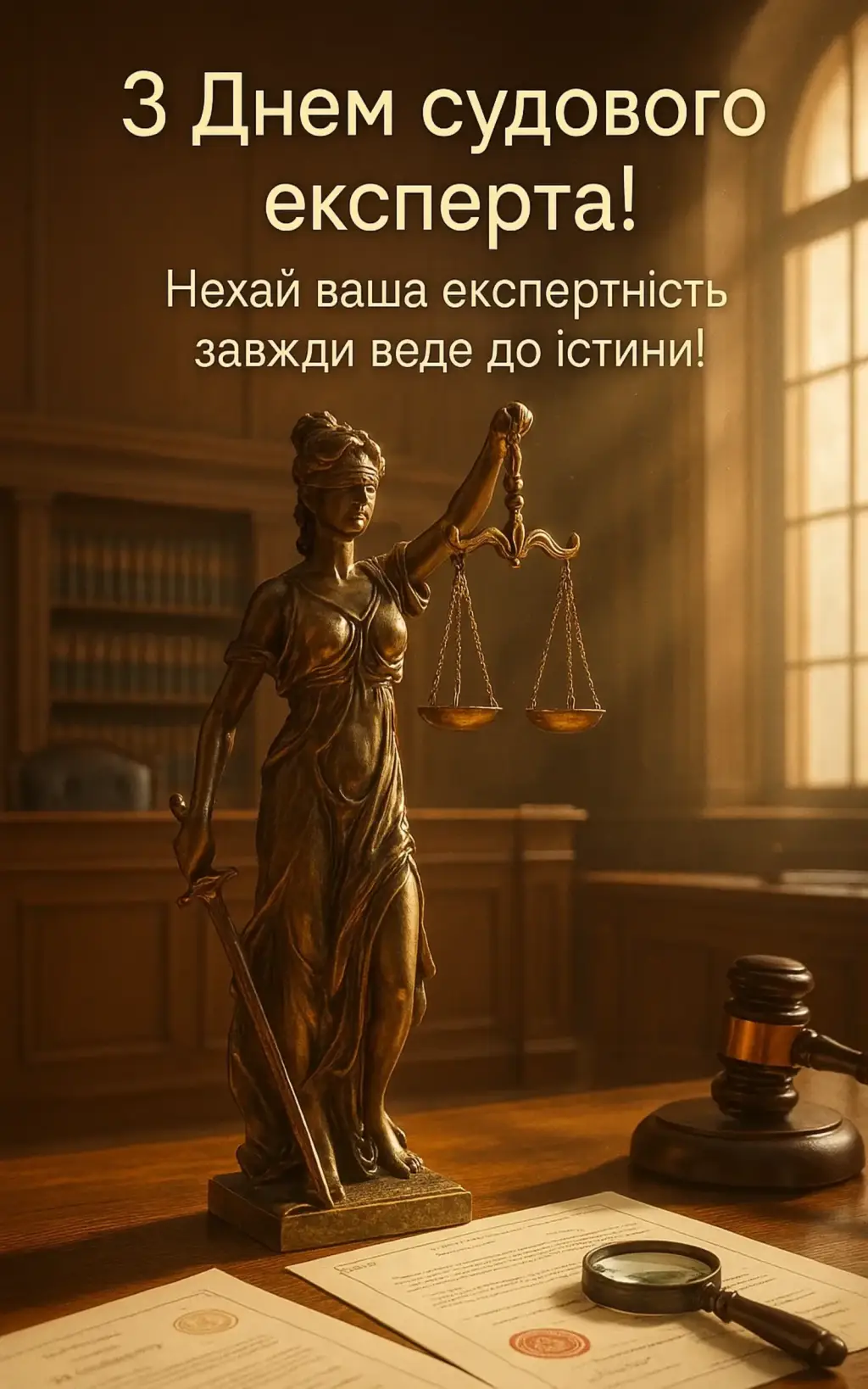 Привітання з днем судового експерта