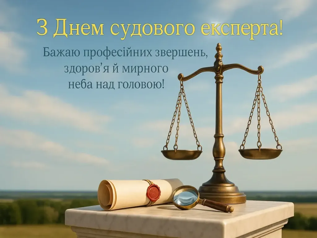 Привітання з днем судового експерта