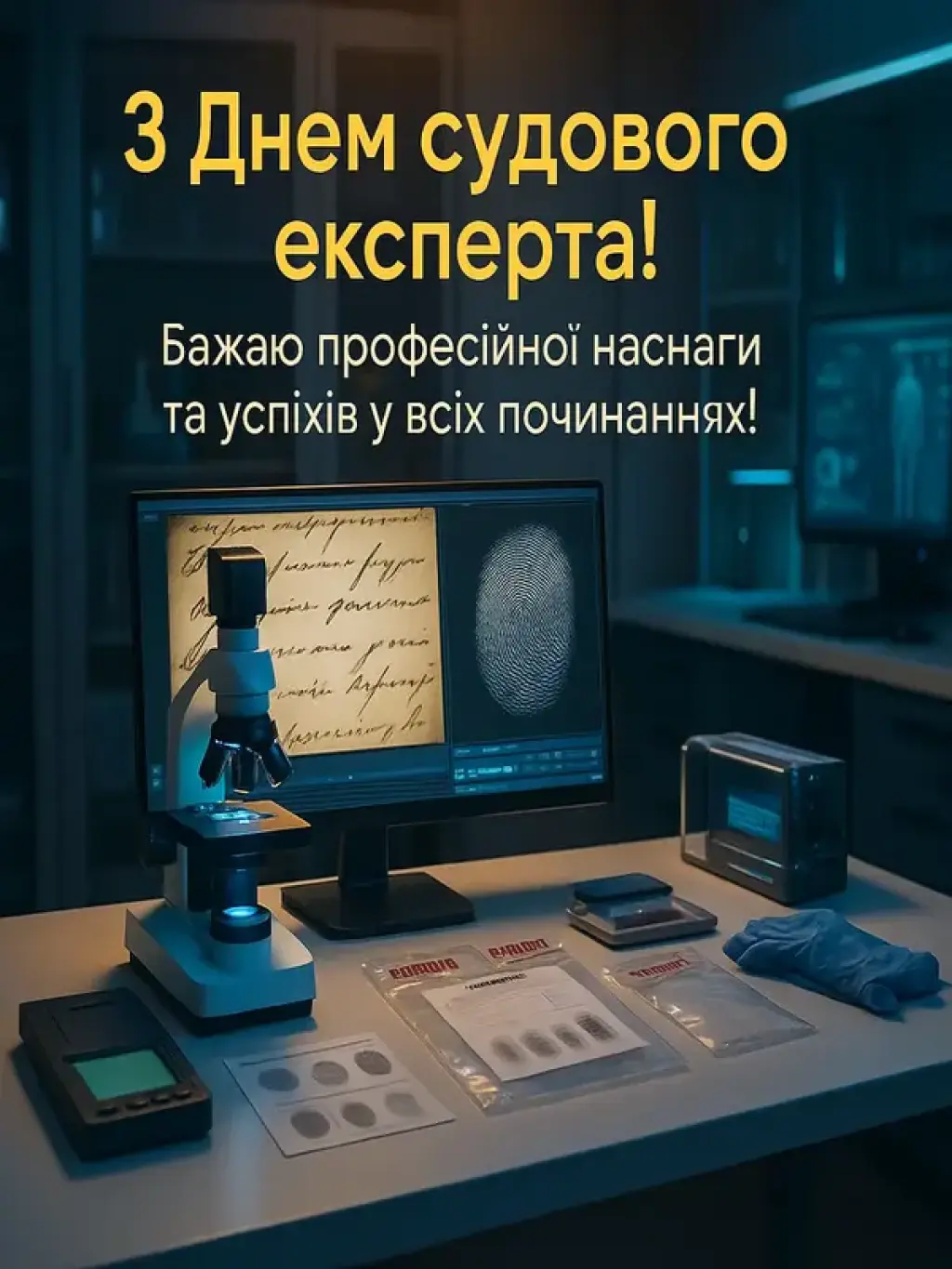 Привітання з днем судового експерта