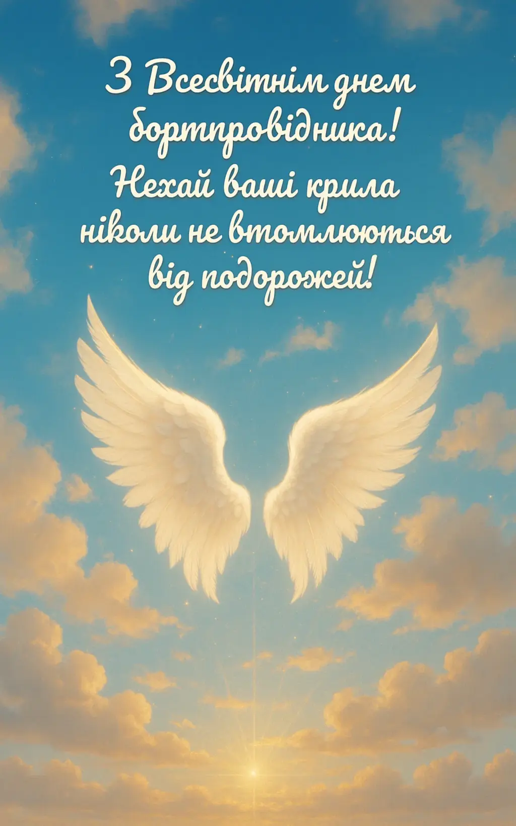 Привітання з Всесвітнім днем бортпровідника