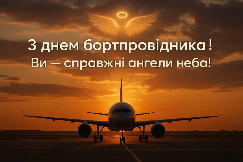 Привітання з Всесвітнім днем бортпровідника