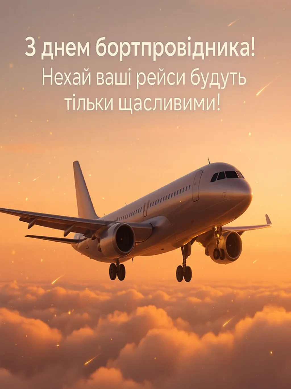 Привітання з Всесвітнім днем бортпровідника