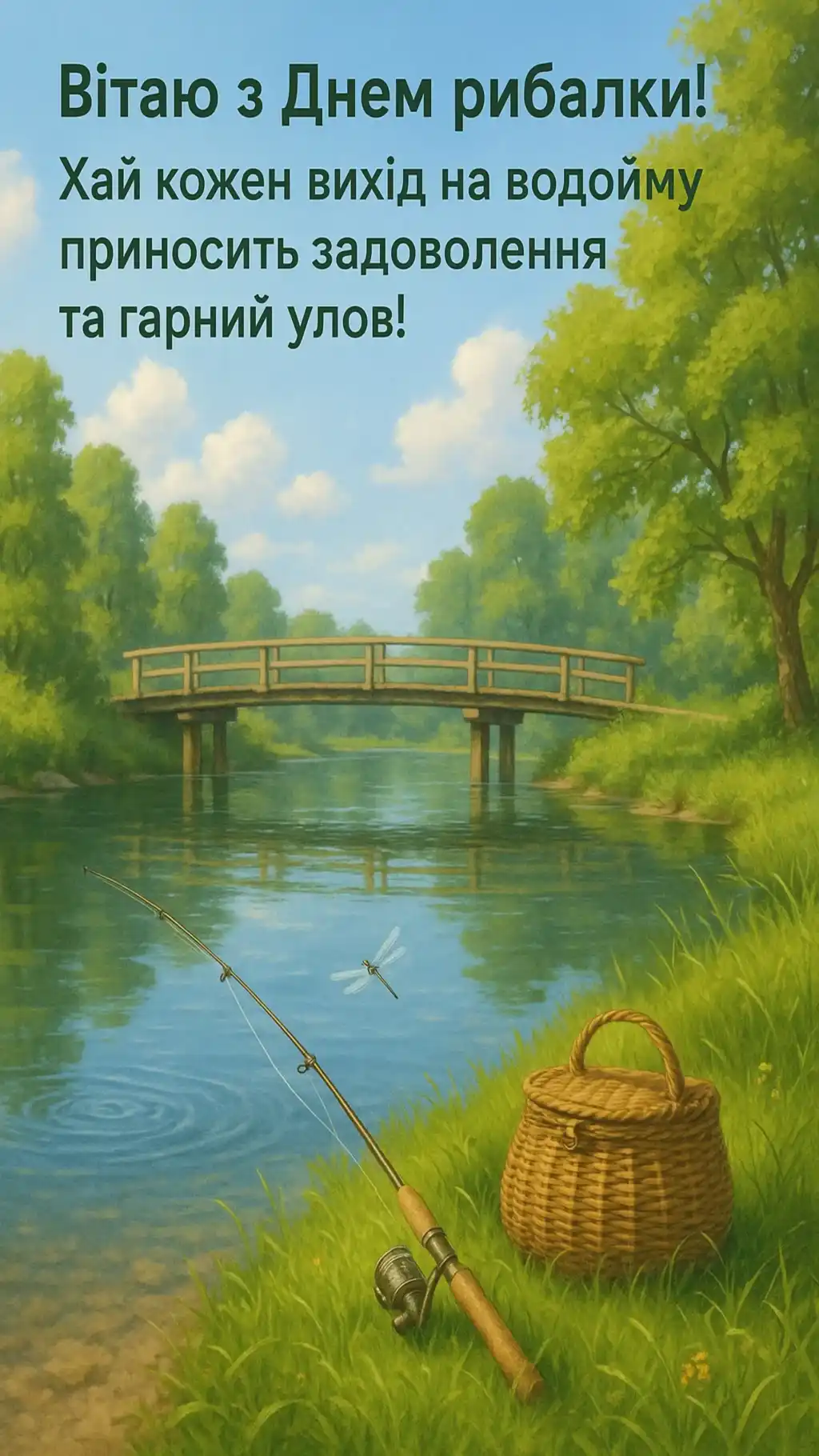 Привітання з днем рибалки