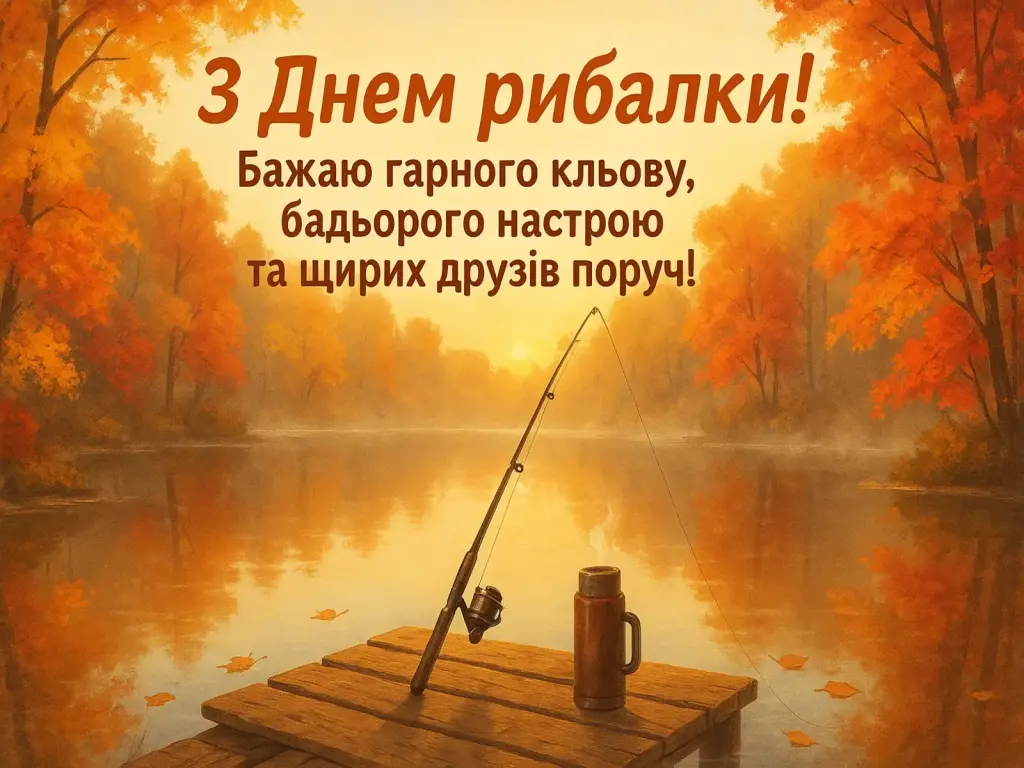 Привітання з днем рибалки