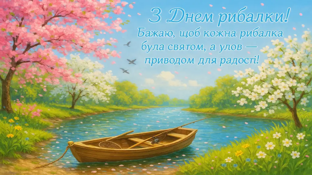 Привітання з днем рибалки