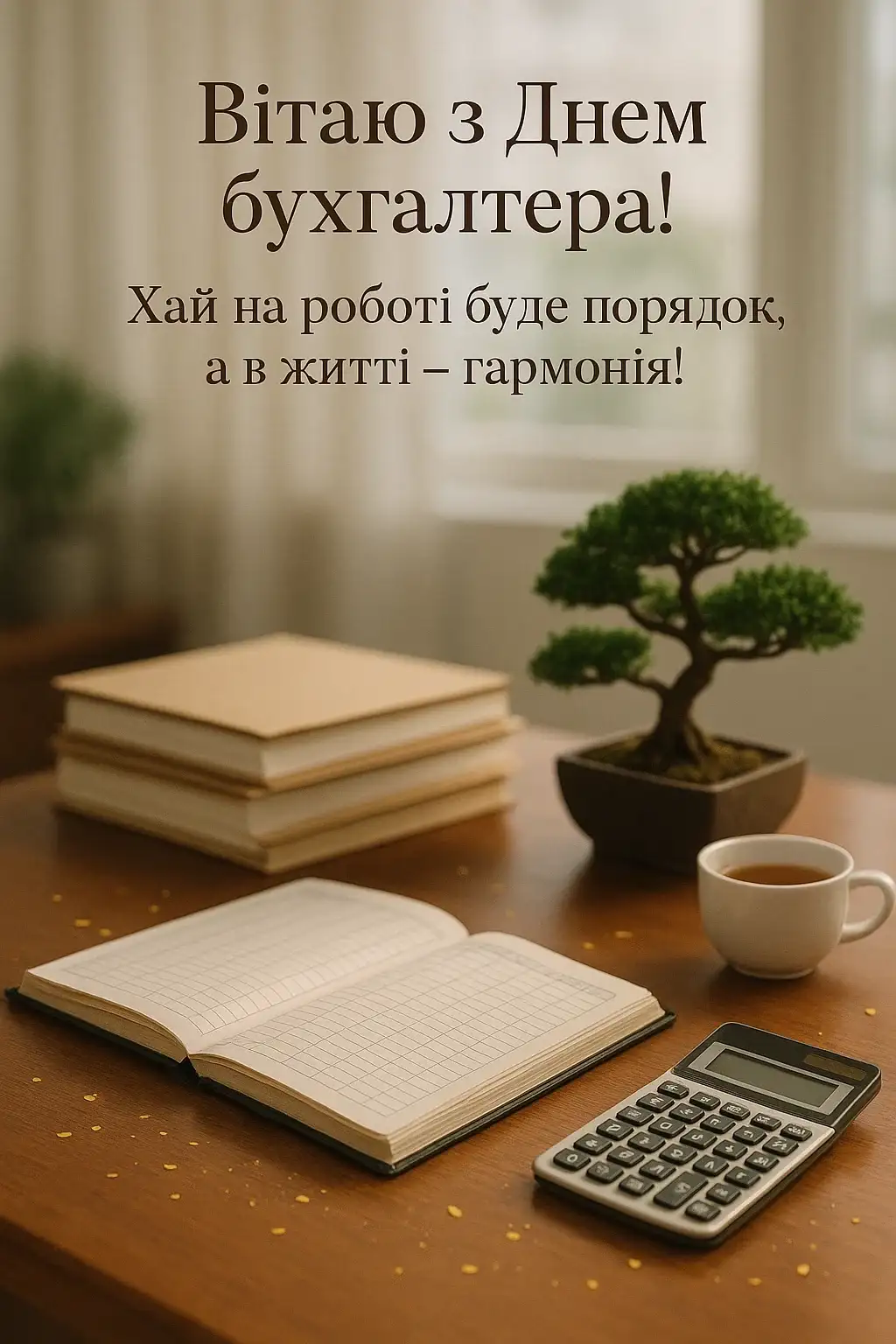 Привітання з днем бухгалтера та аудитора