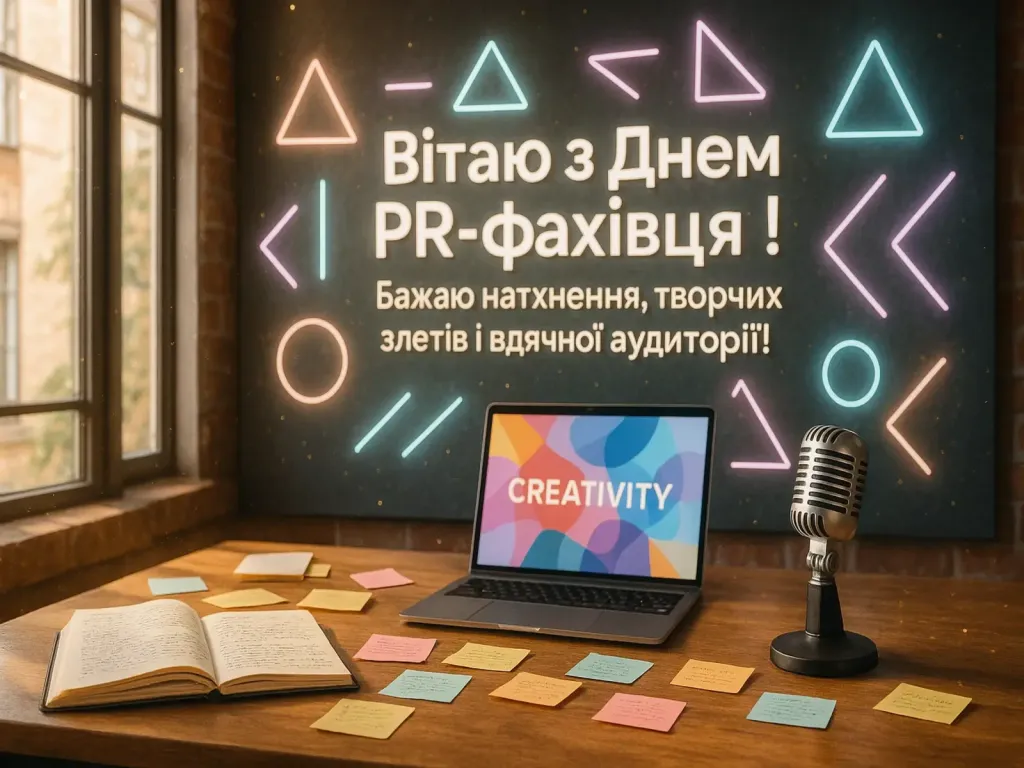 Привітання з Всесвітнім днем PR-фахівця
