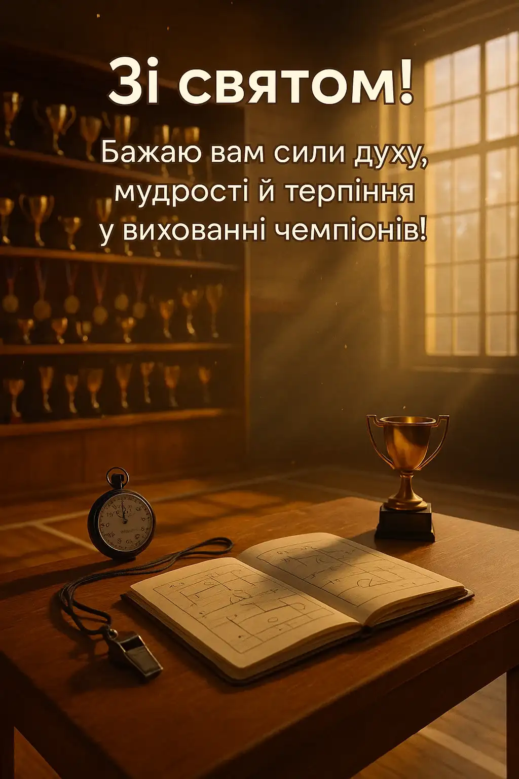 Привітання з днем тренера