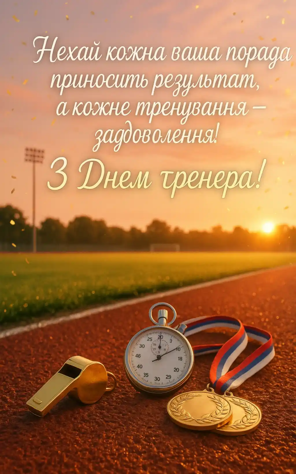 Привітання з днем тренера