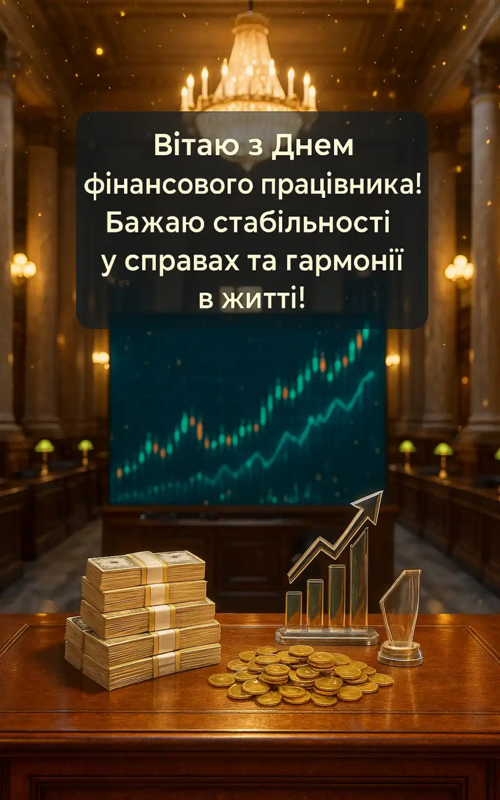 Привітання з днем фінансового працівника