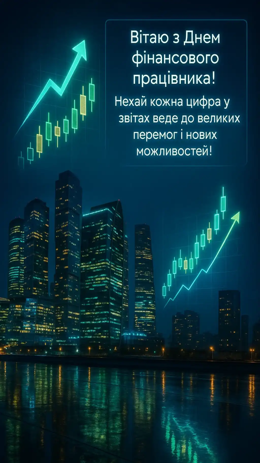 Привітання з днем фінансового працівника