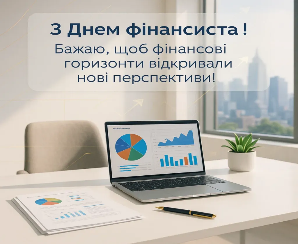 Привітання з днем фінансового працівника