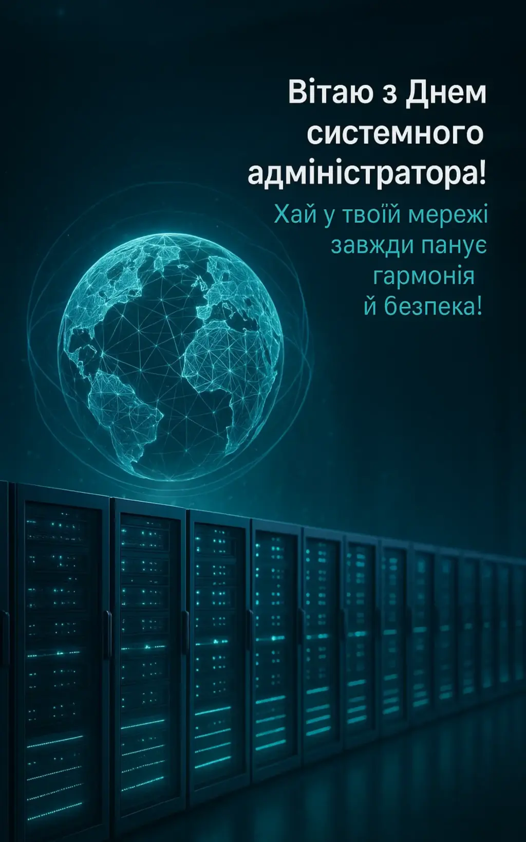 Привітання з днем системного адміністратора