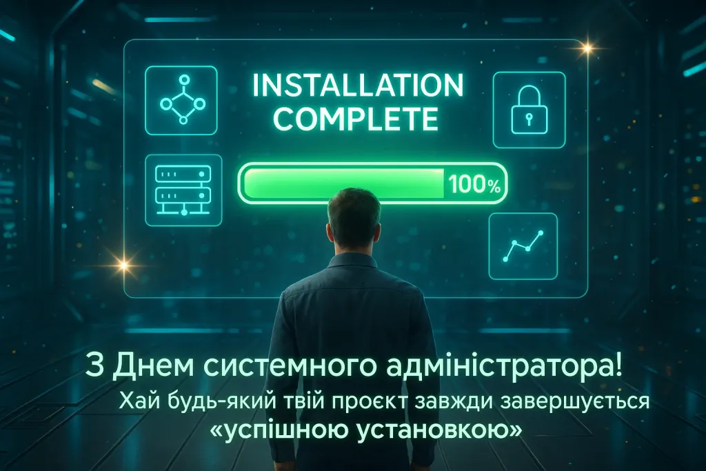 Привітання з днем системного адміністратора