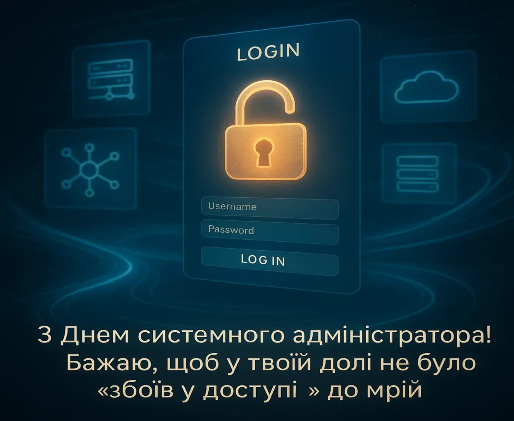 Привітання з днем системного адміністратора