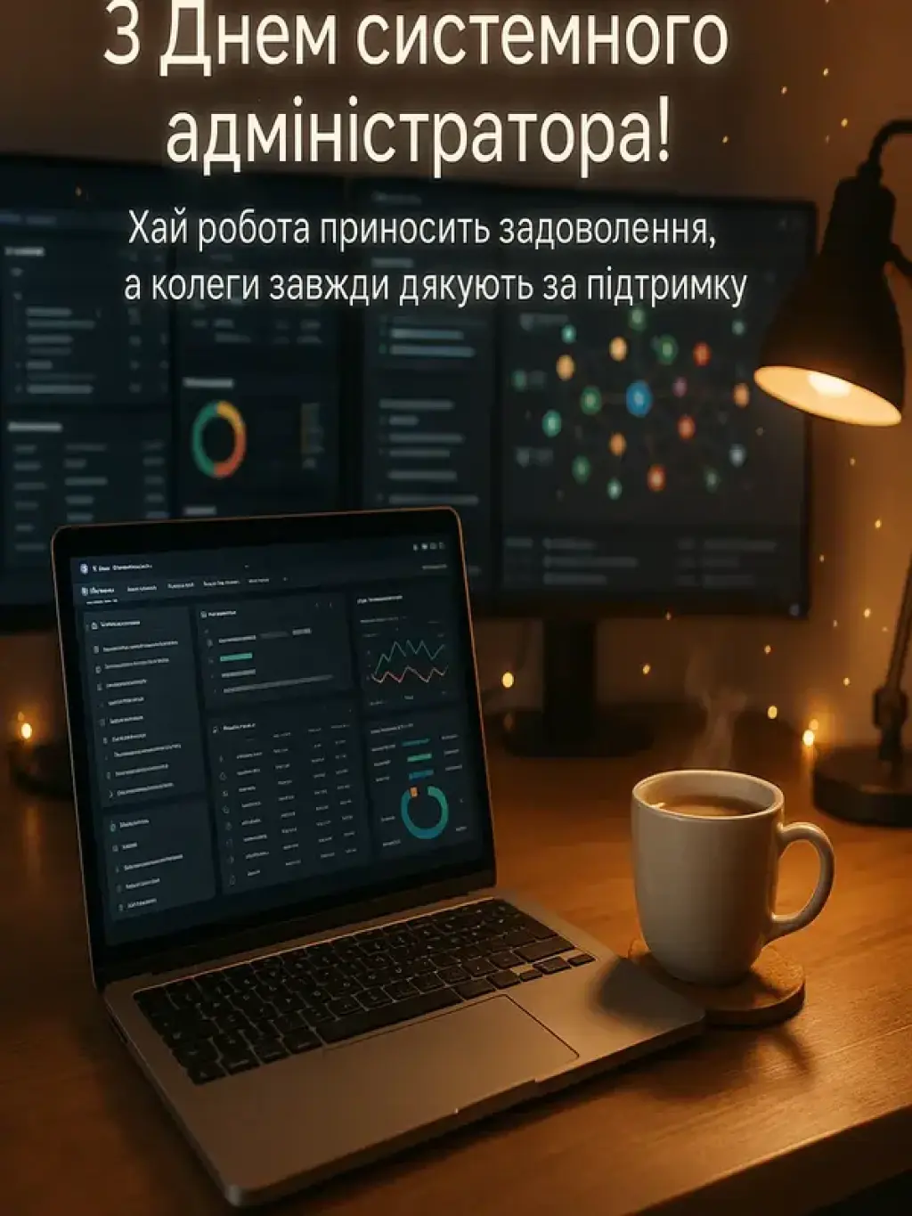 Привітання з днем системного адміністратора