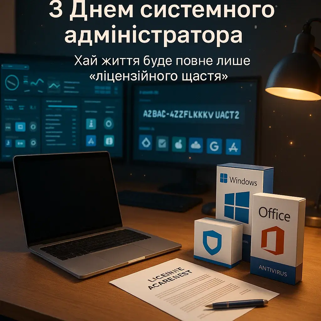 Привітання з днем системного адміністратора
