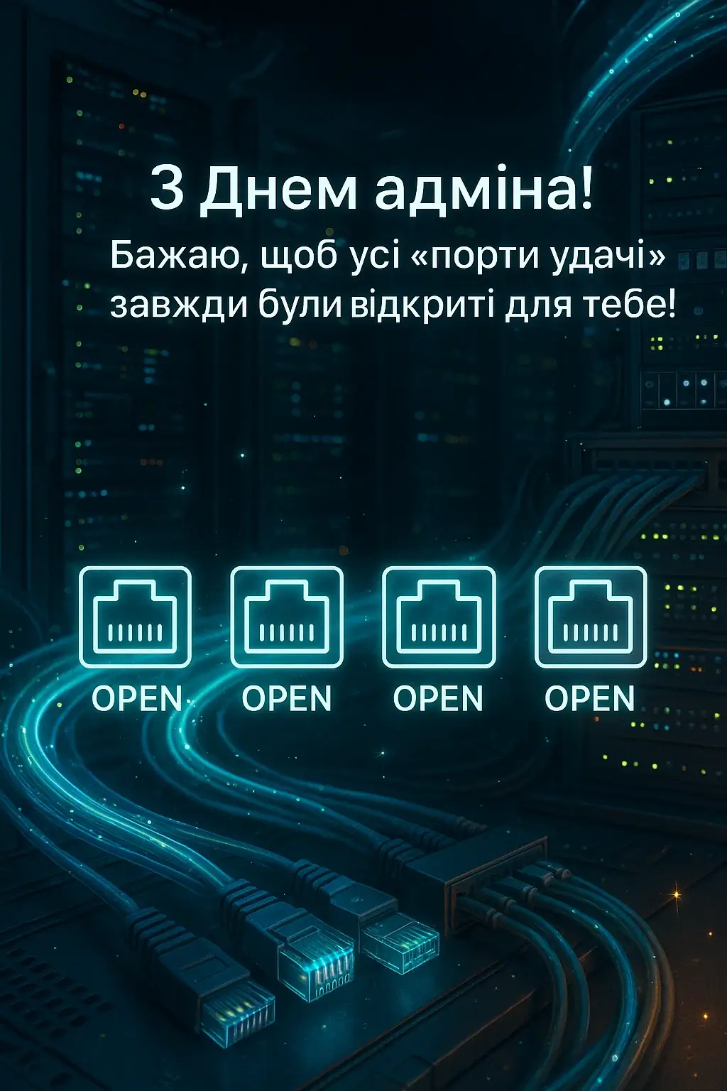 Привітання з днем системного адміністратора