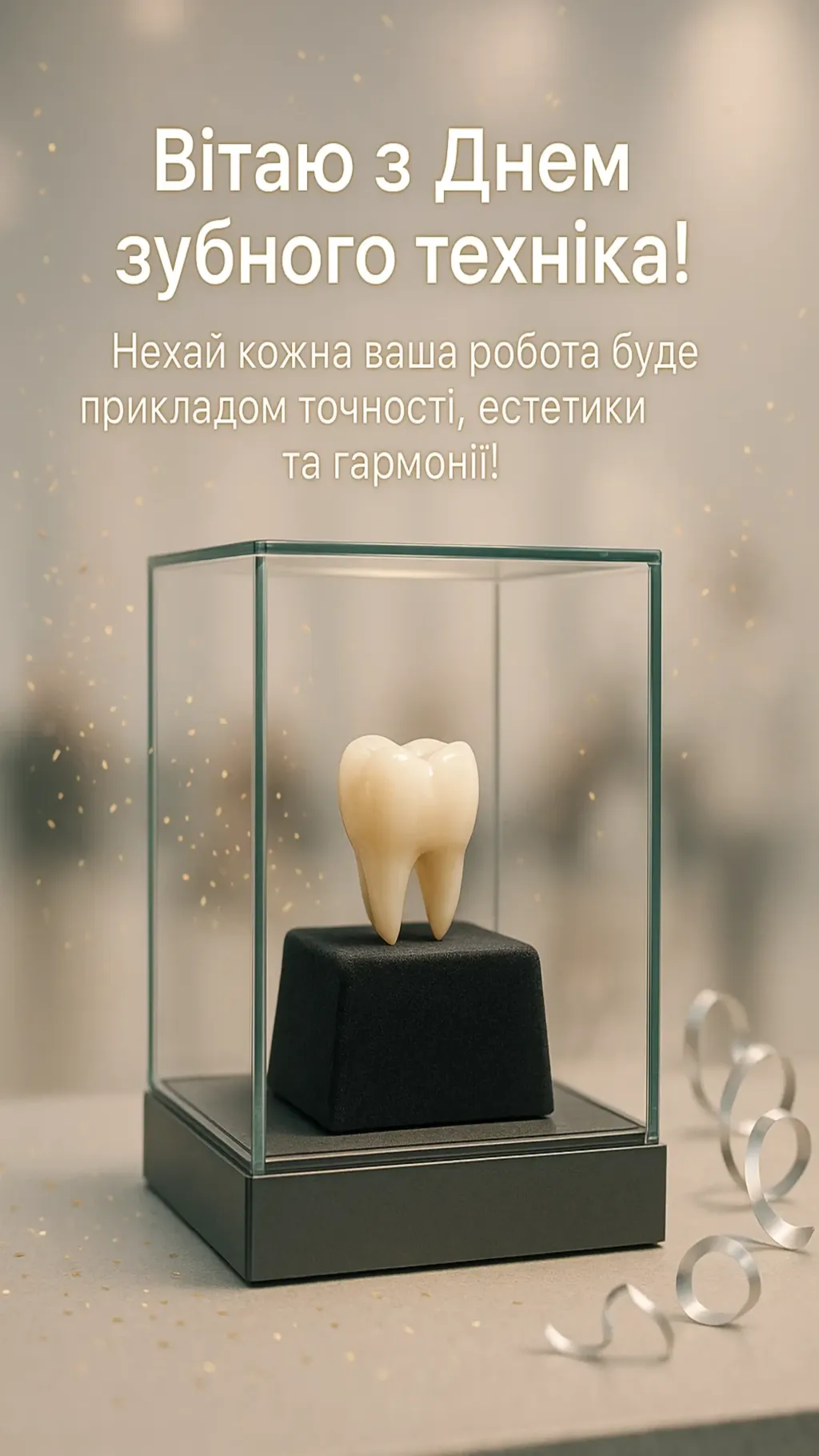 Привітання з днем зубного техніка