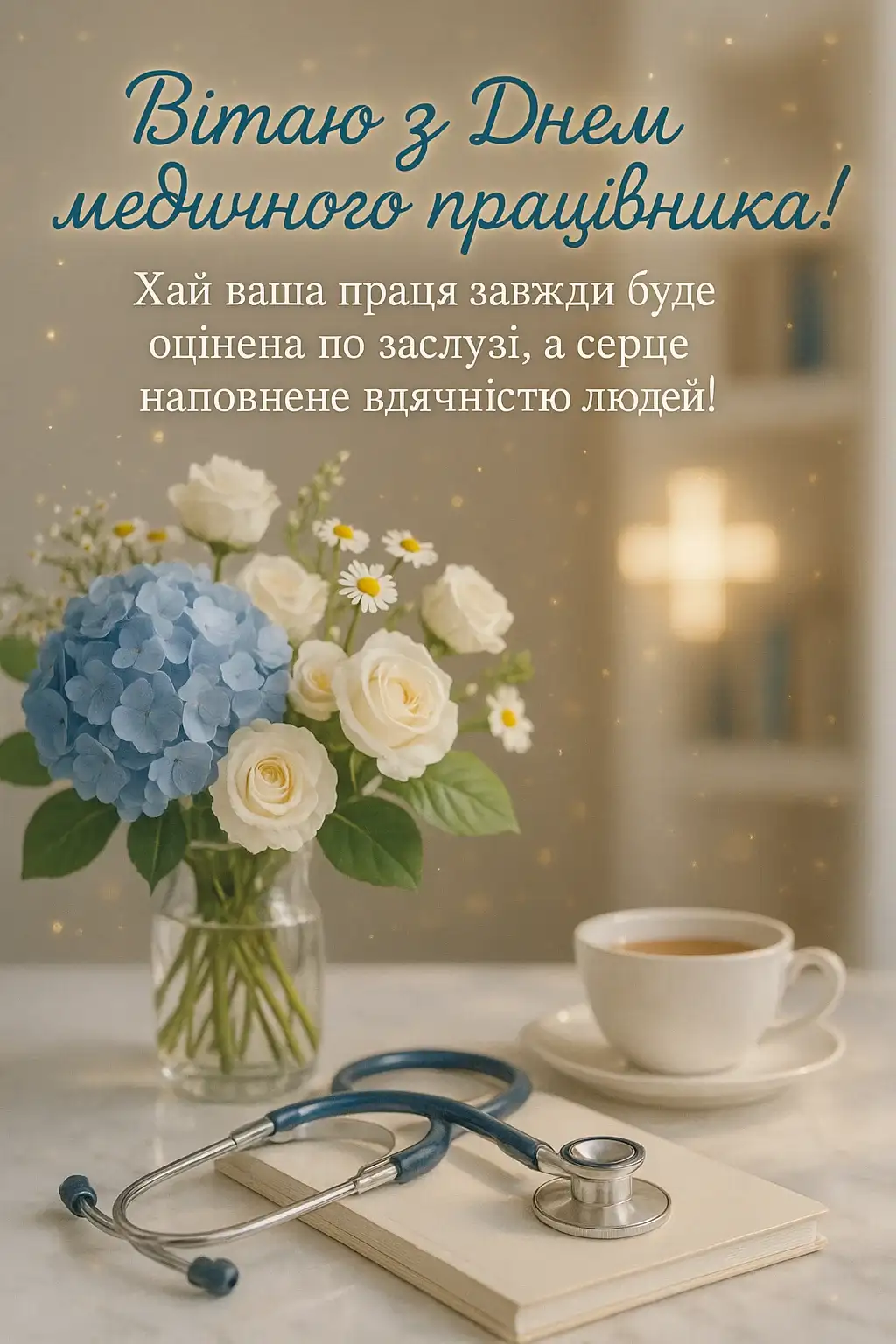 Привітання з днем медичного працівника