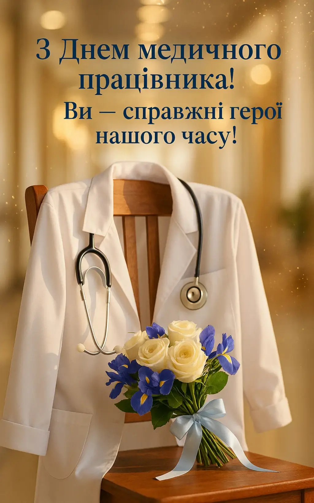 Привітання з днем медичного працівника