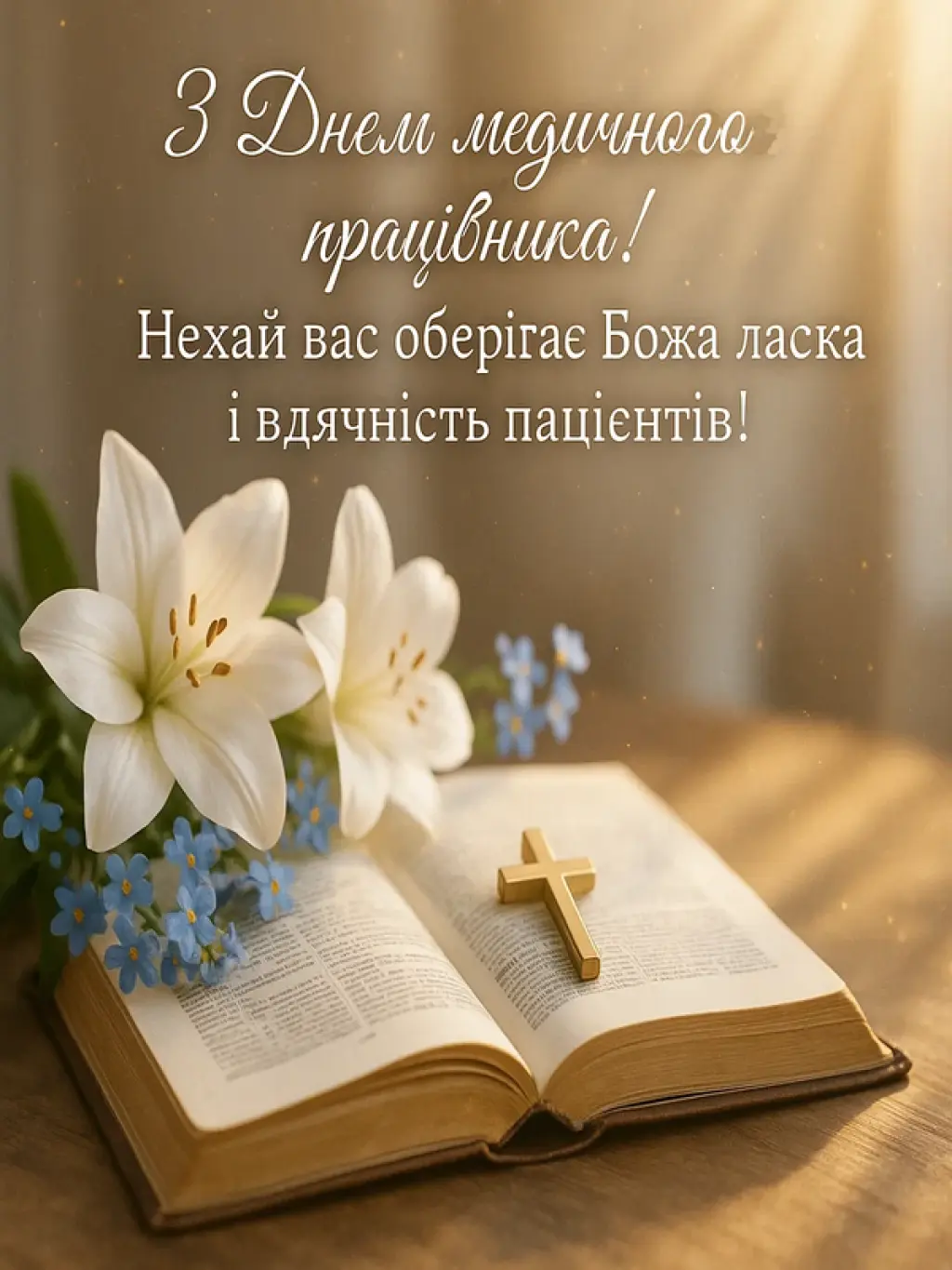 Привітання з днем медичного працівника