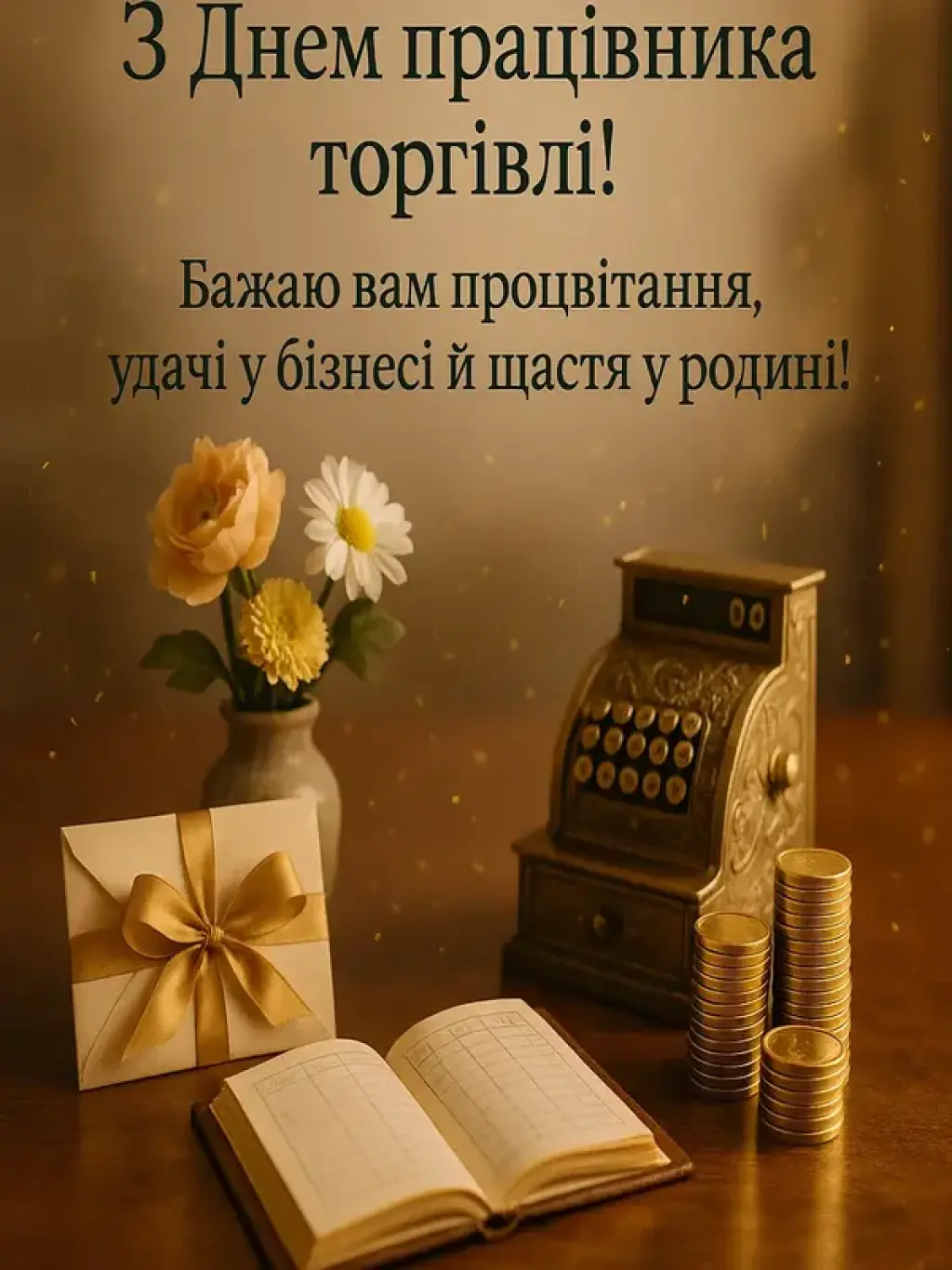 Привітання з днем працівників торгівлі