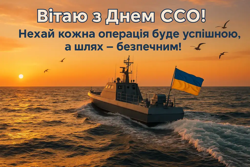 Привітання з днем Сил спеціальних операцій Збройних Сил України