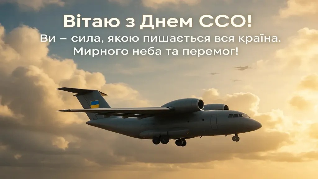 Привітання з днем Сил спеціальних операцій Збройних Сил України