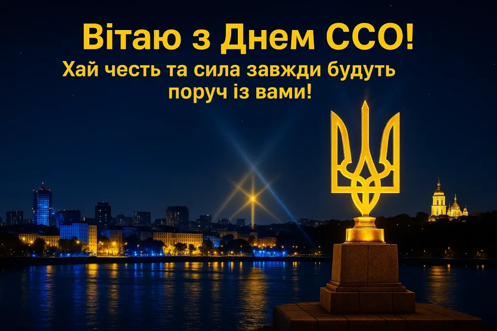 Привітання з днем Сил спеціальних операцій Збройних Сил України