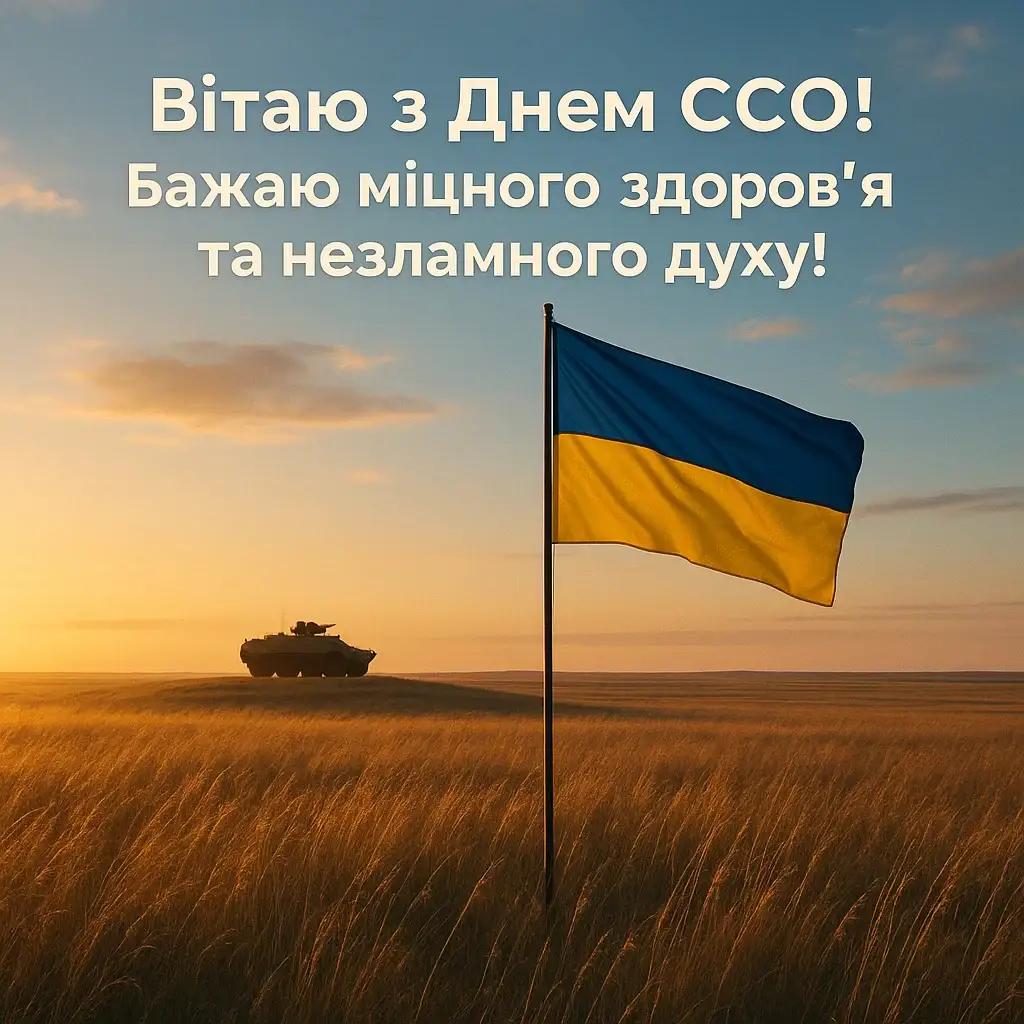 Привітання з днем Сил спеціальних операцій Збройних Сил України