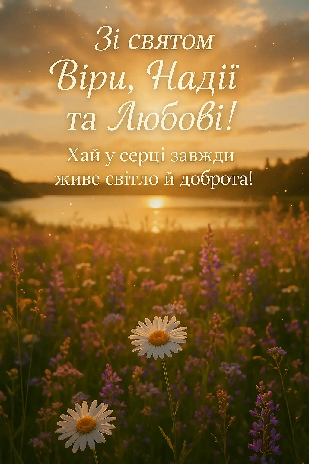 Привітання з днем Віри, Надії, Любові