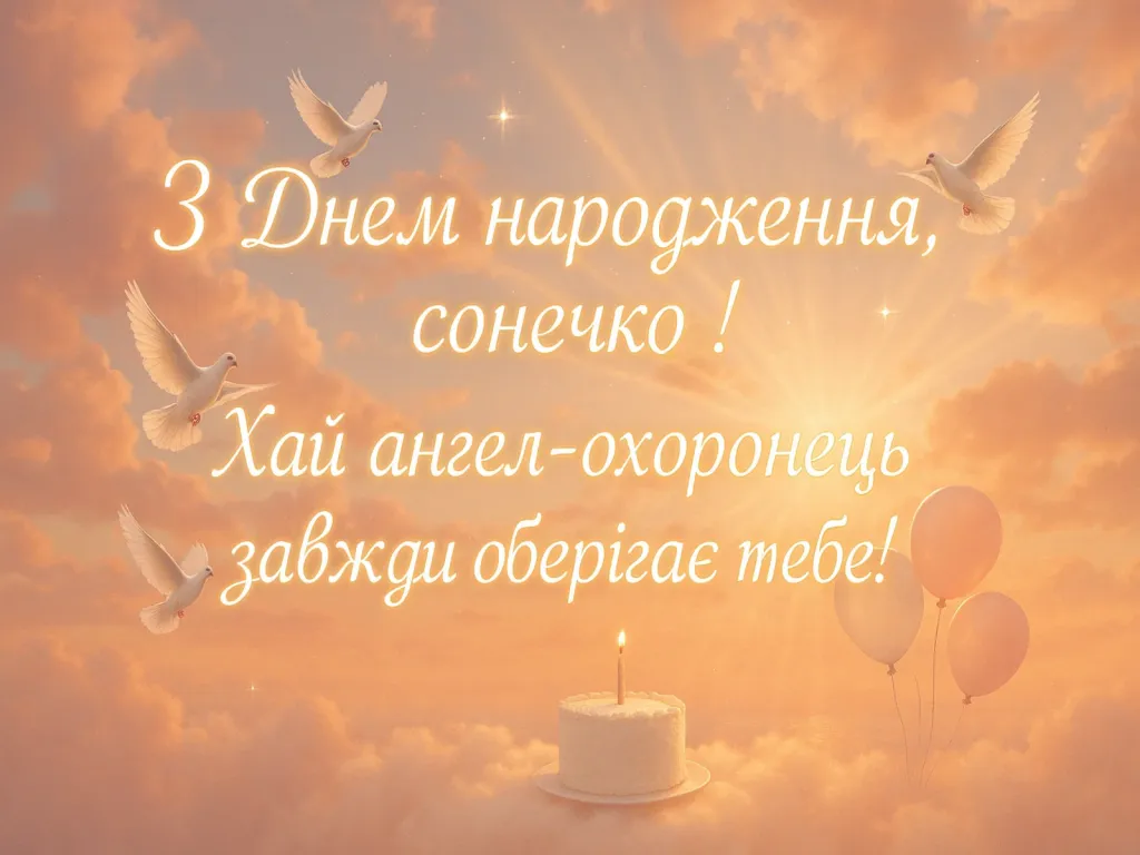Привітання онукові з днем народження