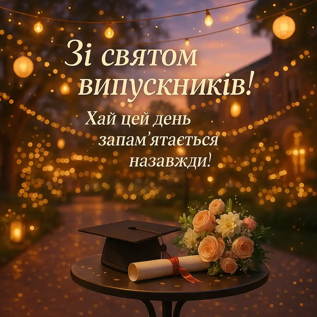 Привітання випускників українською мовою