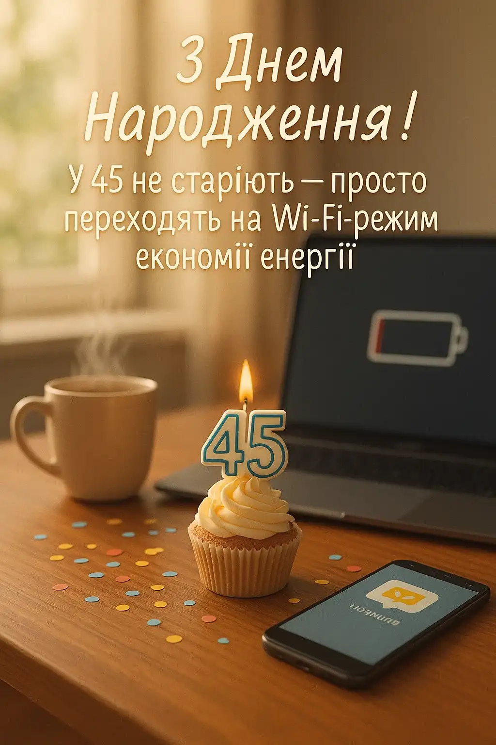 Прикольні привітання з 45-річчям Прикольні привітання з 45-річчям