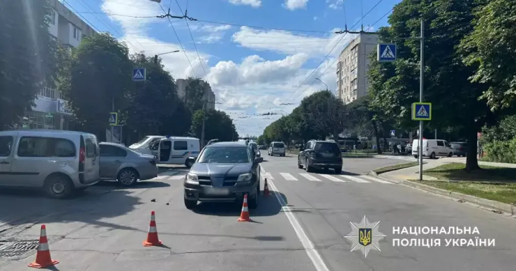 У Чернівцях на пішохідному переході збили 11-річного хлопчика