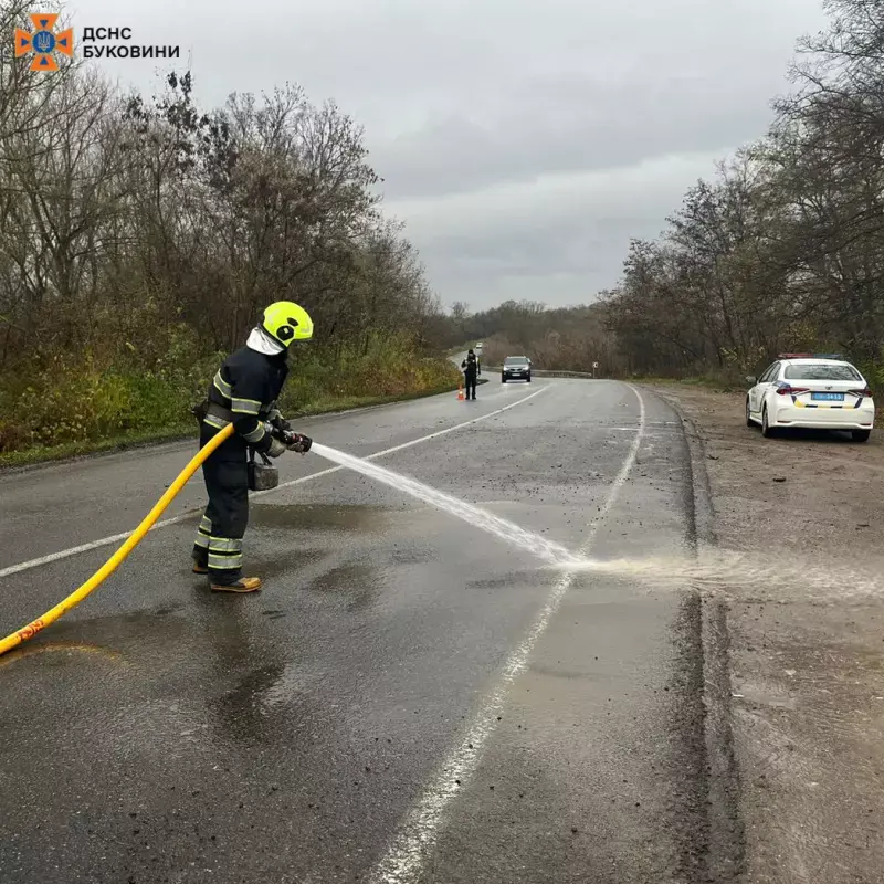 На трасі в Недобоївцях перекинувся мікроавтобус, травмувався водій